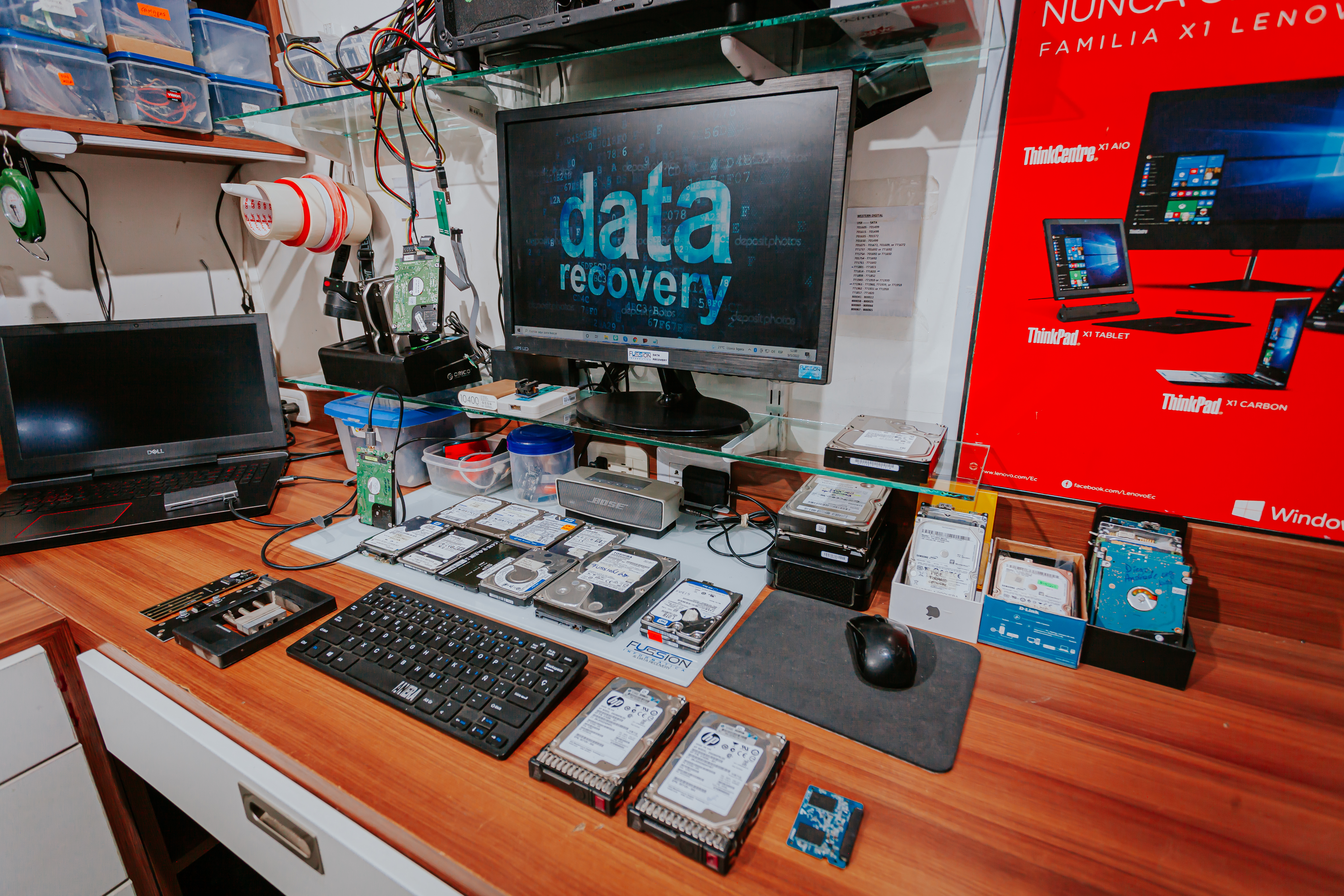 Estación de trabajo para diagnóstico y software
